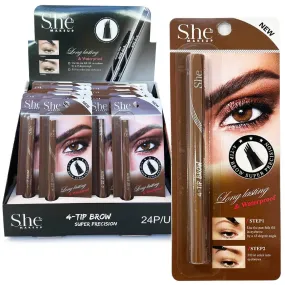 4Tip Eyebrow Brown (24 units)