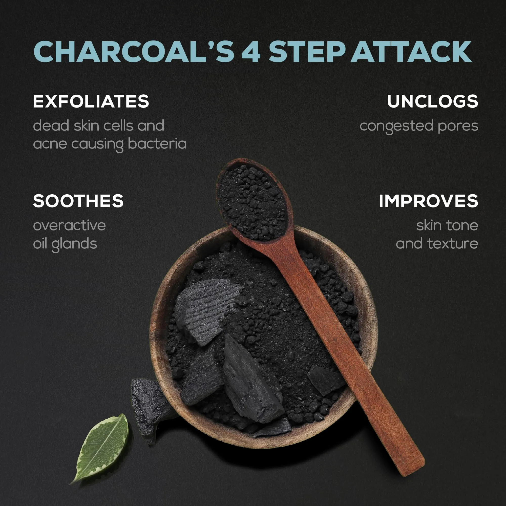 Activated Charcoal Skin Purifying   Deep Detox Face Wash