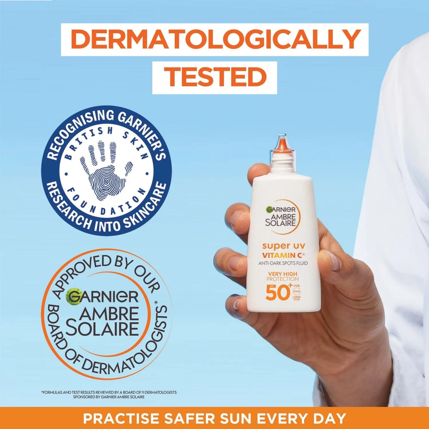 Ambre Solaire Super Uv Face Fluid Vitamic C