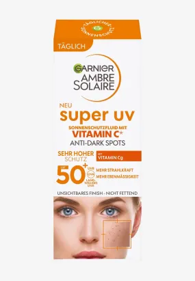 Ambre Solaire Super UV Vitamin Cg Anti Dark Spot SPF50  Fluid