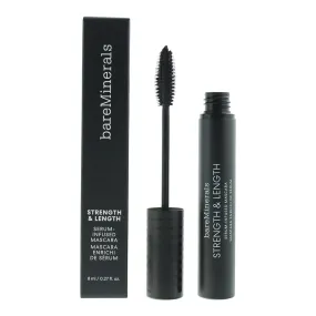 Bare Minerals Strength & Length Serum-Infused Extreme Black Mascara 8ml