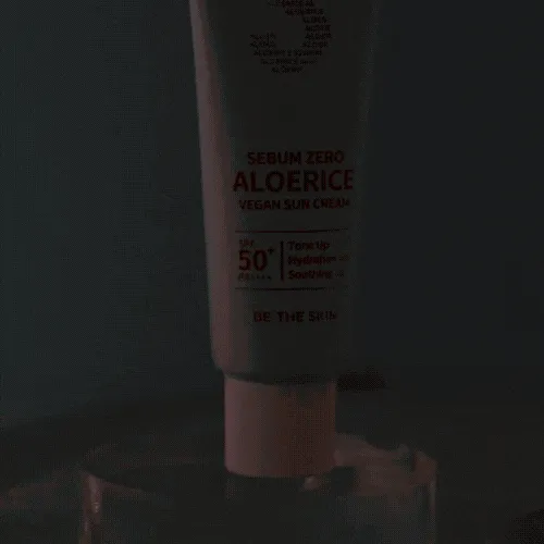 BE THE SKIN Sebum Zero Aloerice Vegan Sun Cream SPF 50  PA     50ml