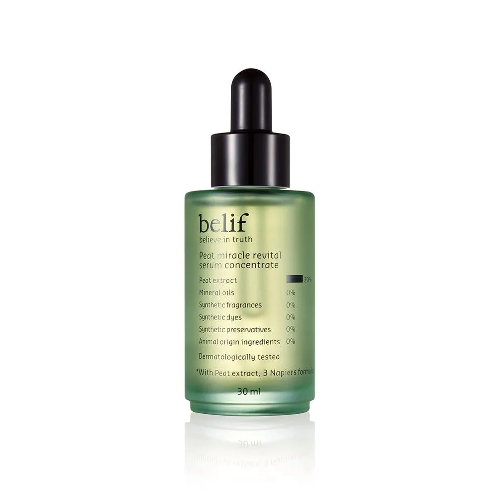 belif Peat Miracle Revital Serum Concentrate 30ml