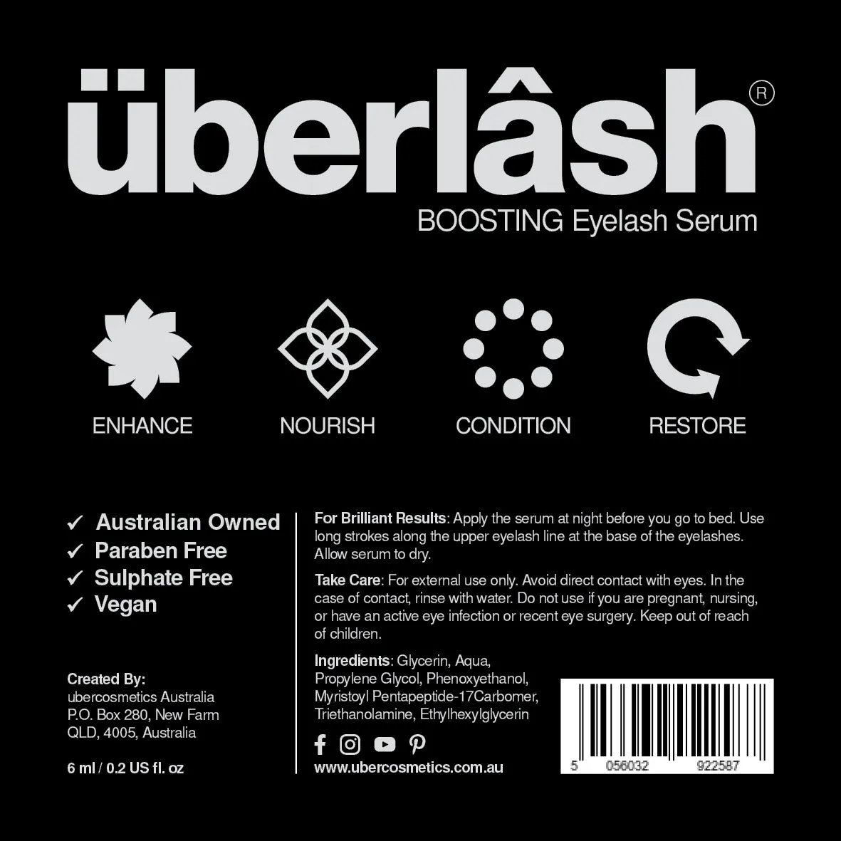 überlash Serum & Mascara Bundle