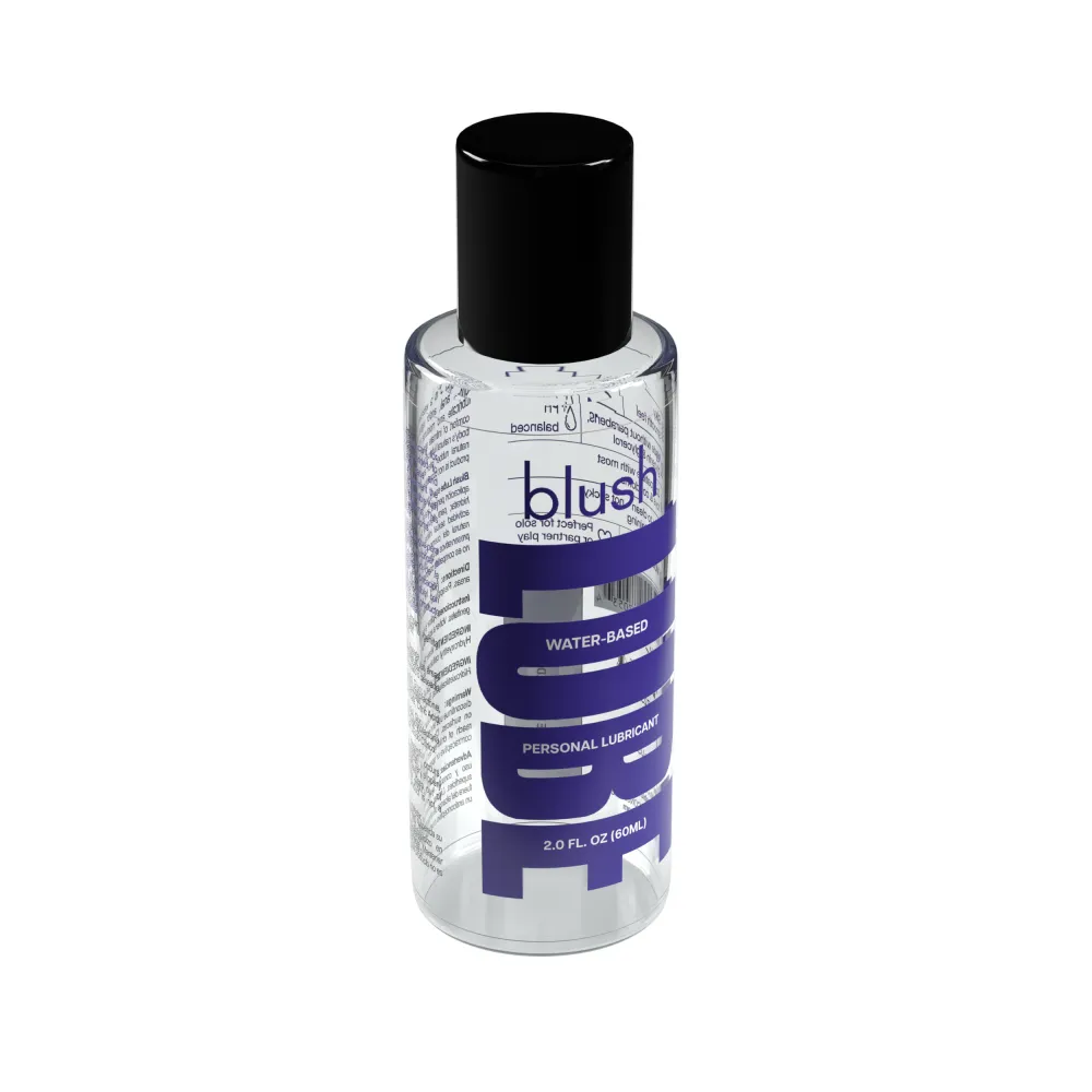 Blush Lube | Water-Based Personal Lubricant 100% Body-Safe, Sensitive Formula with Natural Ingredients (2.0 Fl. Oz)
