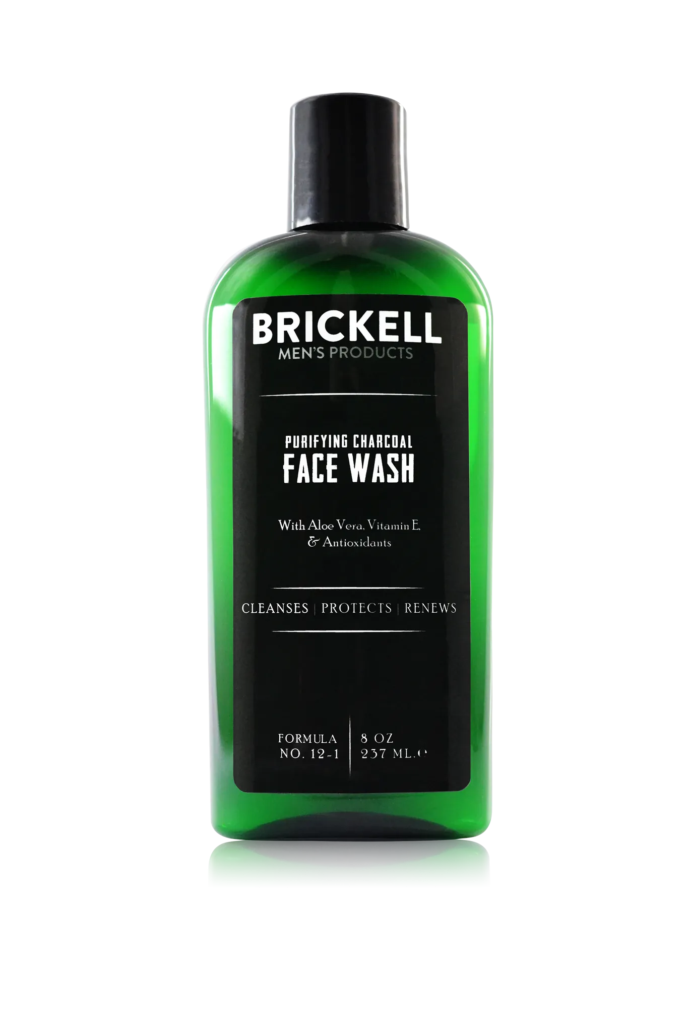 Brickell Purifying Charcoal Face Wash for Men