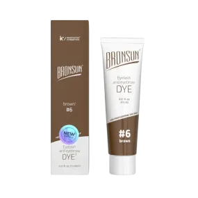Bronsun 'Hybrid' Lash & Brow Dye - Brown #6 - *New Formula*