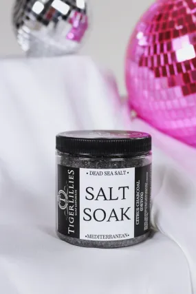 Citrus Charcoal Salt Soak
