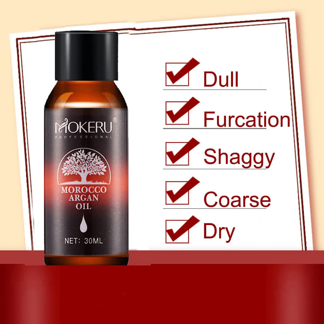 Curly HairRepair Soft And Dry Hair Hair Oil