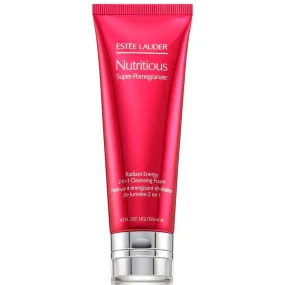 Estée Lauder Nutritious Super-Pomegranate Radiant Energy 2in1 Cleansing Foam | Facial Cleanser and Mask