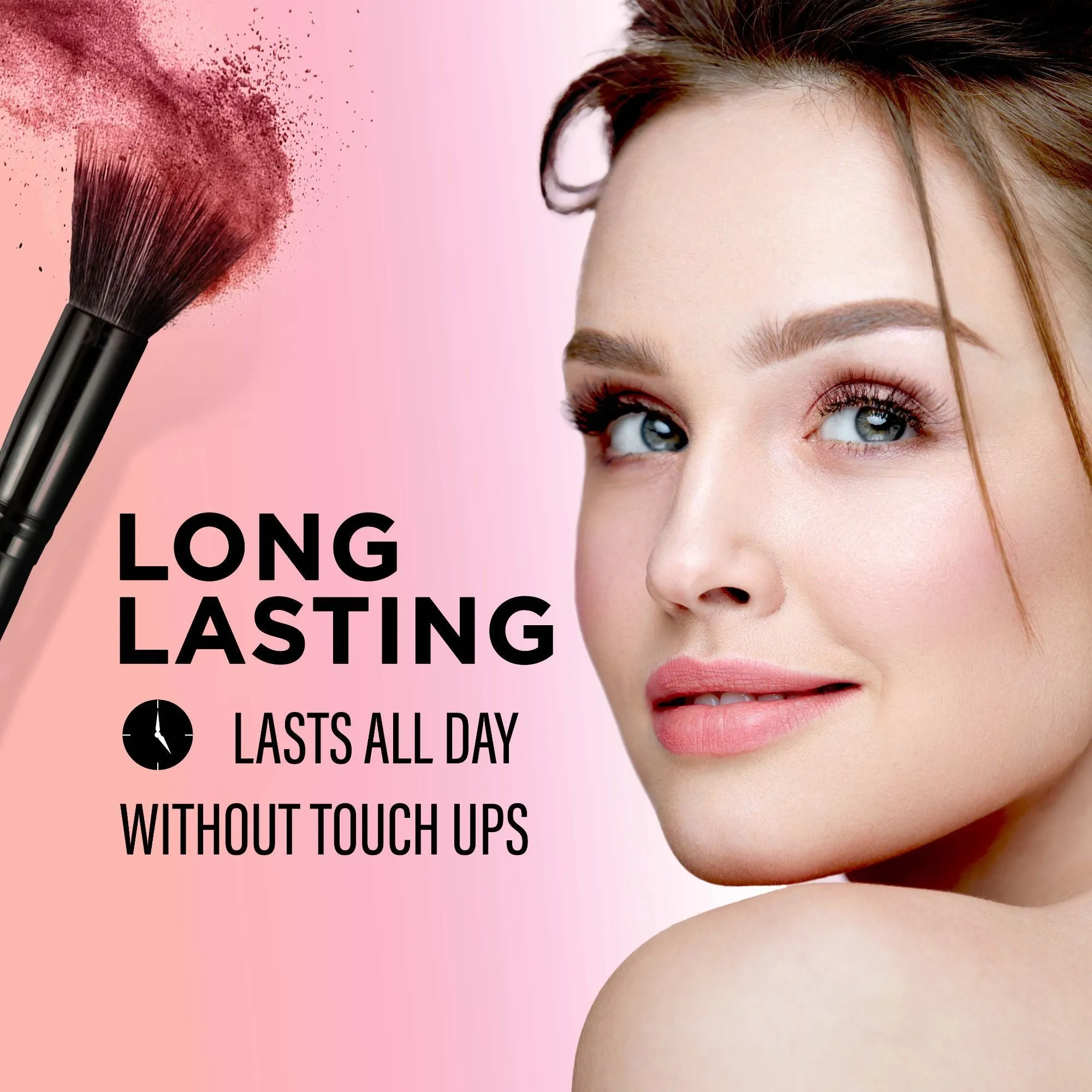 Faces Canada Berry Blush | Rosy pink | Mattifying & Long Lasting| Lightweight| Love vibes only Core Range Pink Core Range