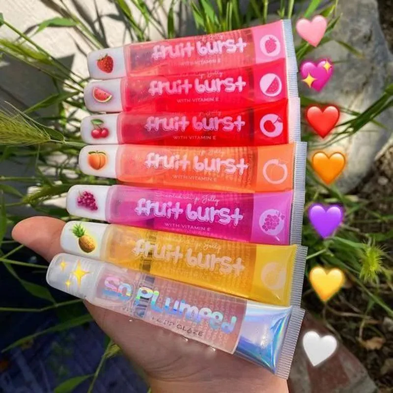 Fruity Lip Plumper: Glossy Hydration & Plumping Treatment