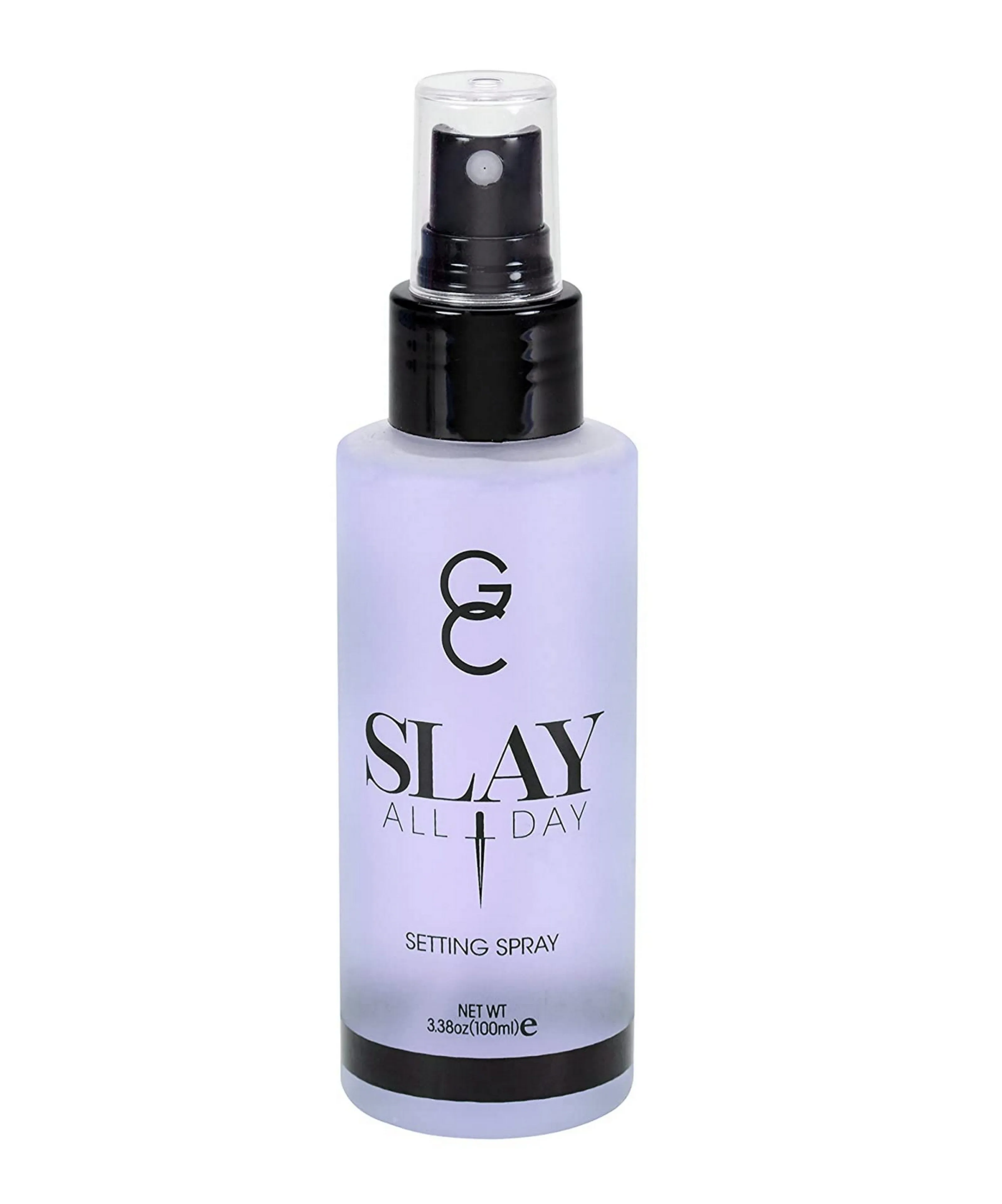 GC Make Up Setting Spray - Gerard Cosmetics Slay All Day Lavender Scented - OIL CONTROL, MATTE FINISH facial mist & makeup sealer, Keeps makeup fresh all day- 3.38oz (100ml) CRUELTY FREE, USA MADE