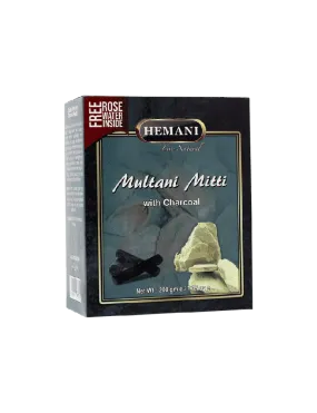 Hemani Multani Mitti With Charcoal Powder