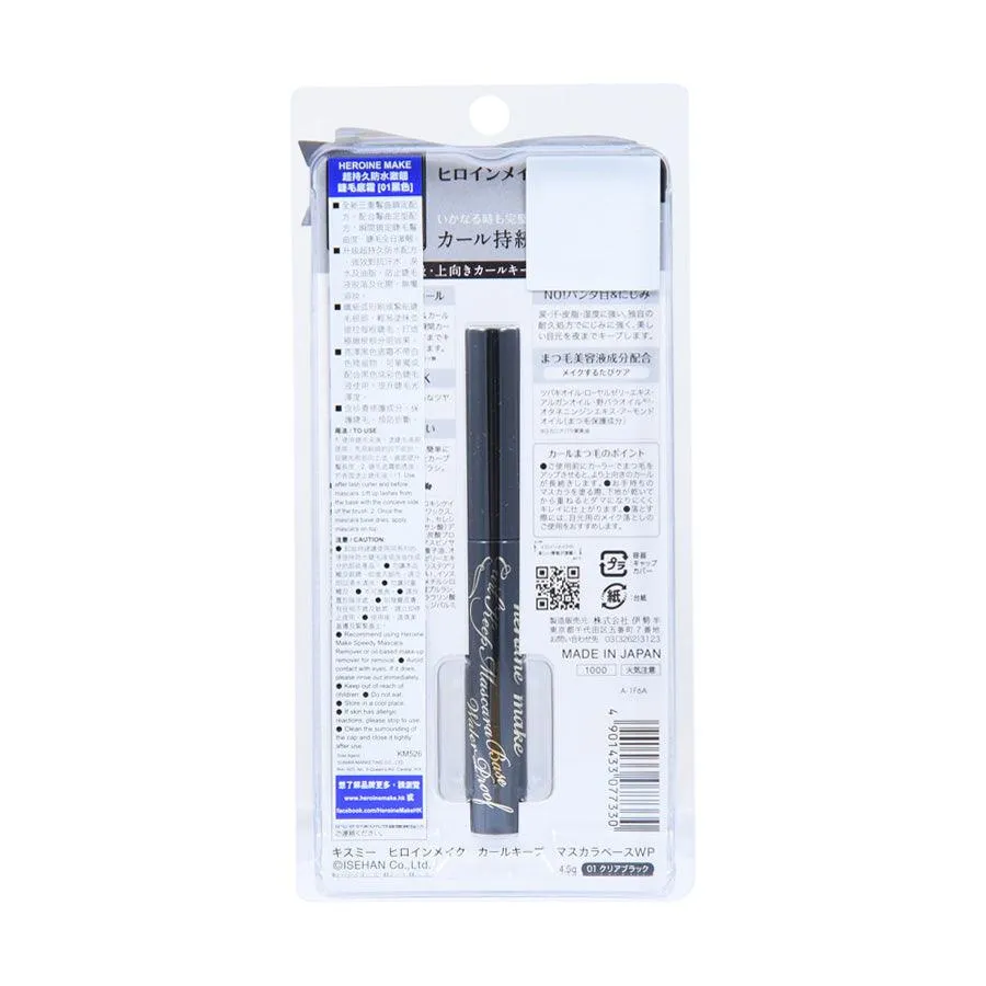 HEROINE MAKE HM Curl Keep Mascara Base 01 Clear Black  (4.5g)