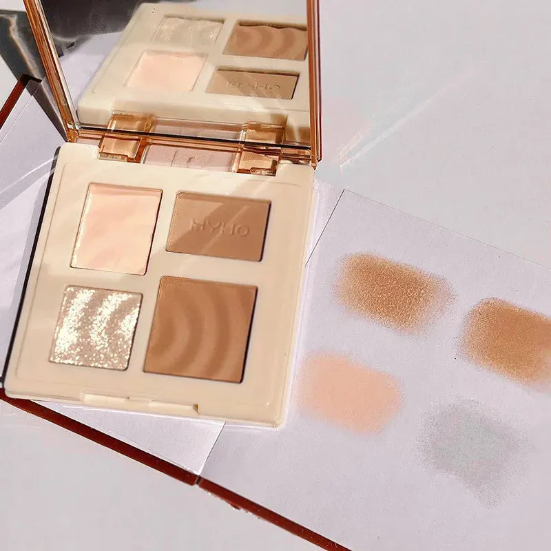 Highlighter Contour Combination Makeup Plate Matte 3D Bronzer Contour Shadow Powder Face Makeup Highgloss