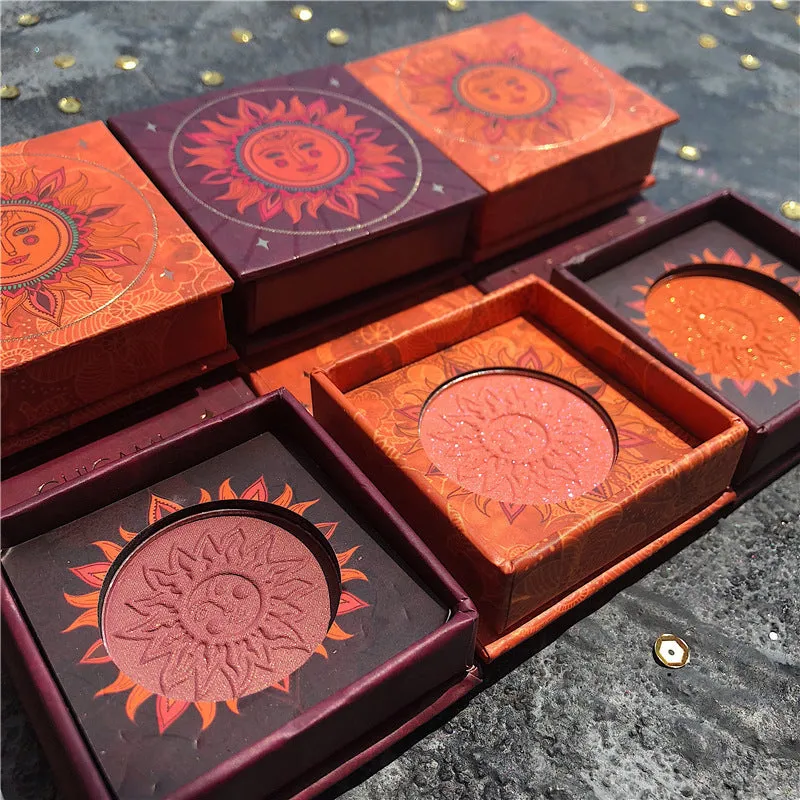 Highly Pigmented Pearlescent Blush Eyeshadow Palette