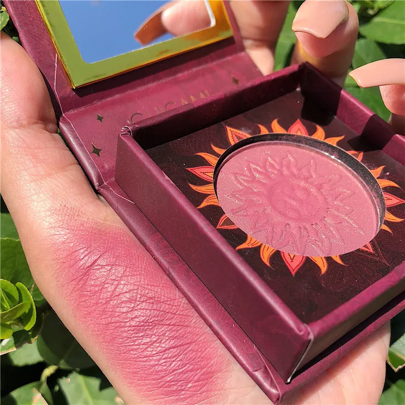 Highly Pigmented Pearlescent Blush Eyeshadow Palette