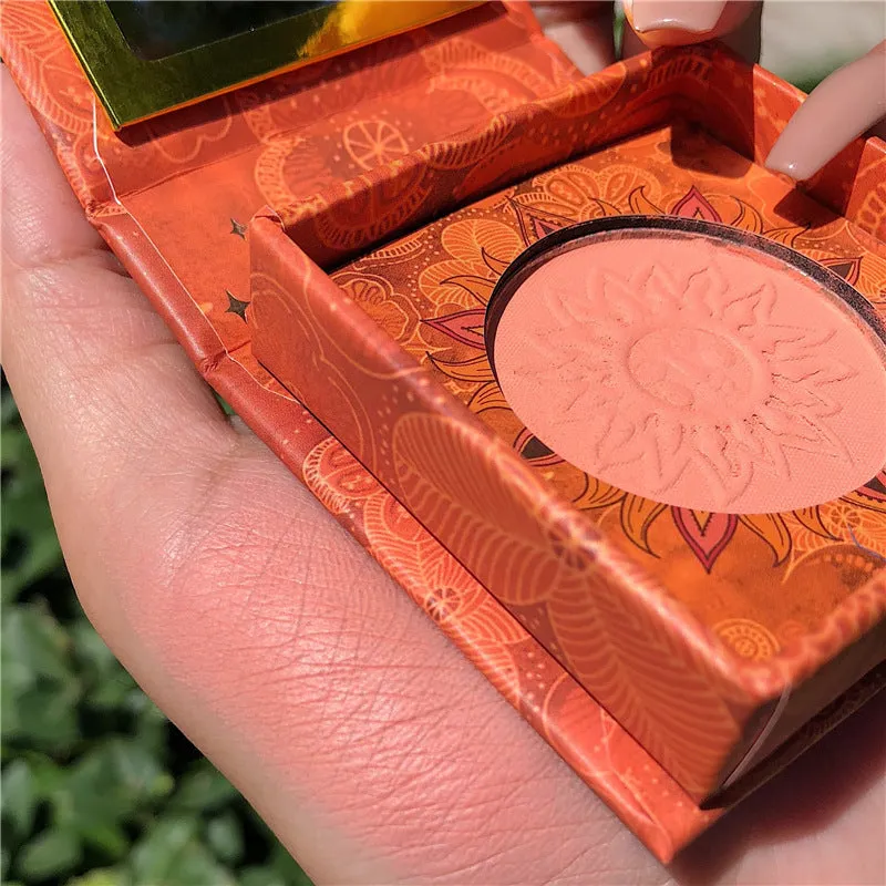 Highly Pigmented Pearlescent Blush Eyeshadow Palette