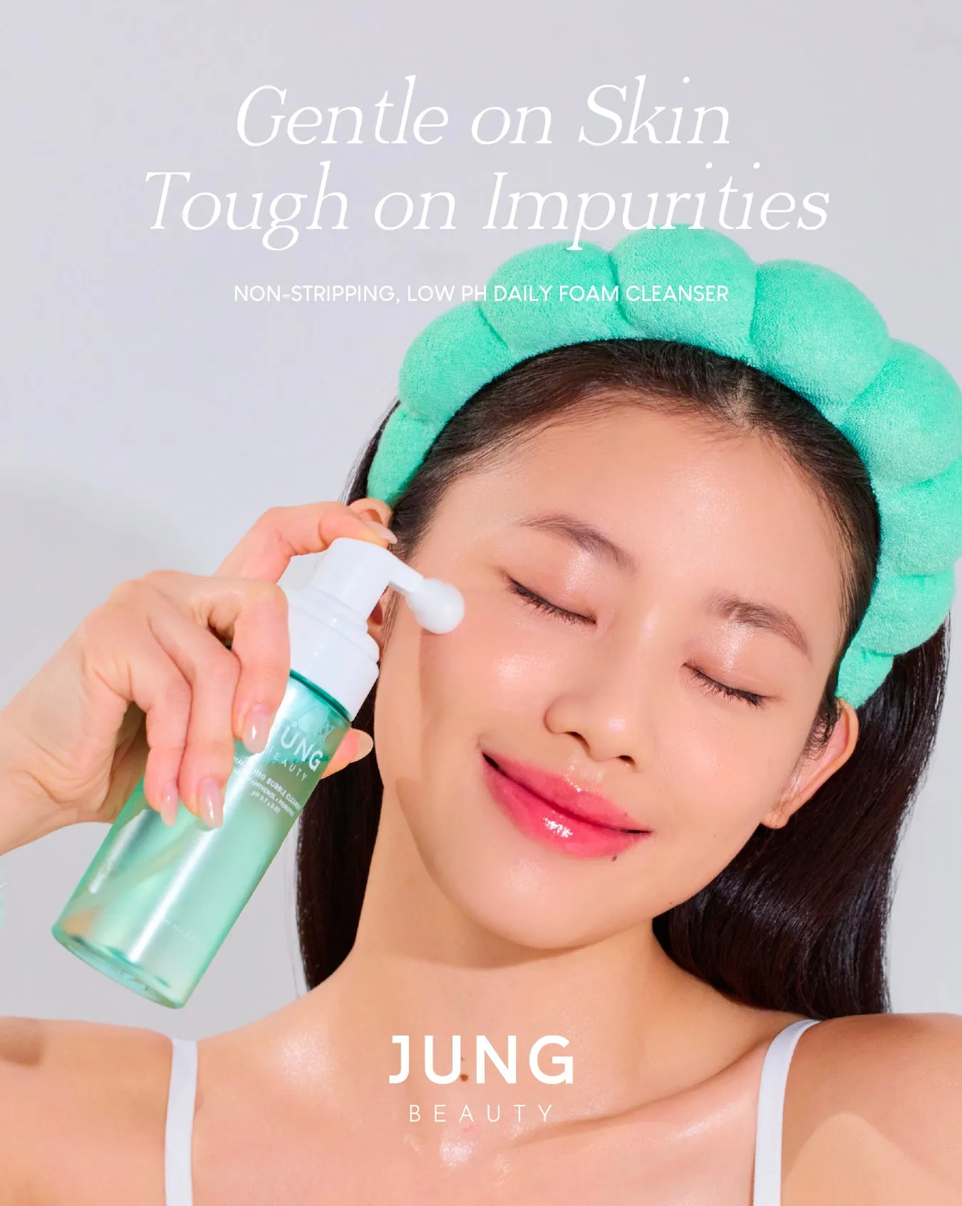 Jung Beauty Purifying Bubble Cleanser with Panthenol   Probiotics