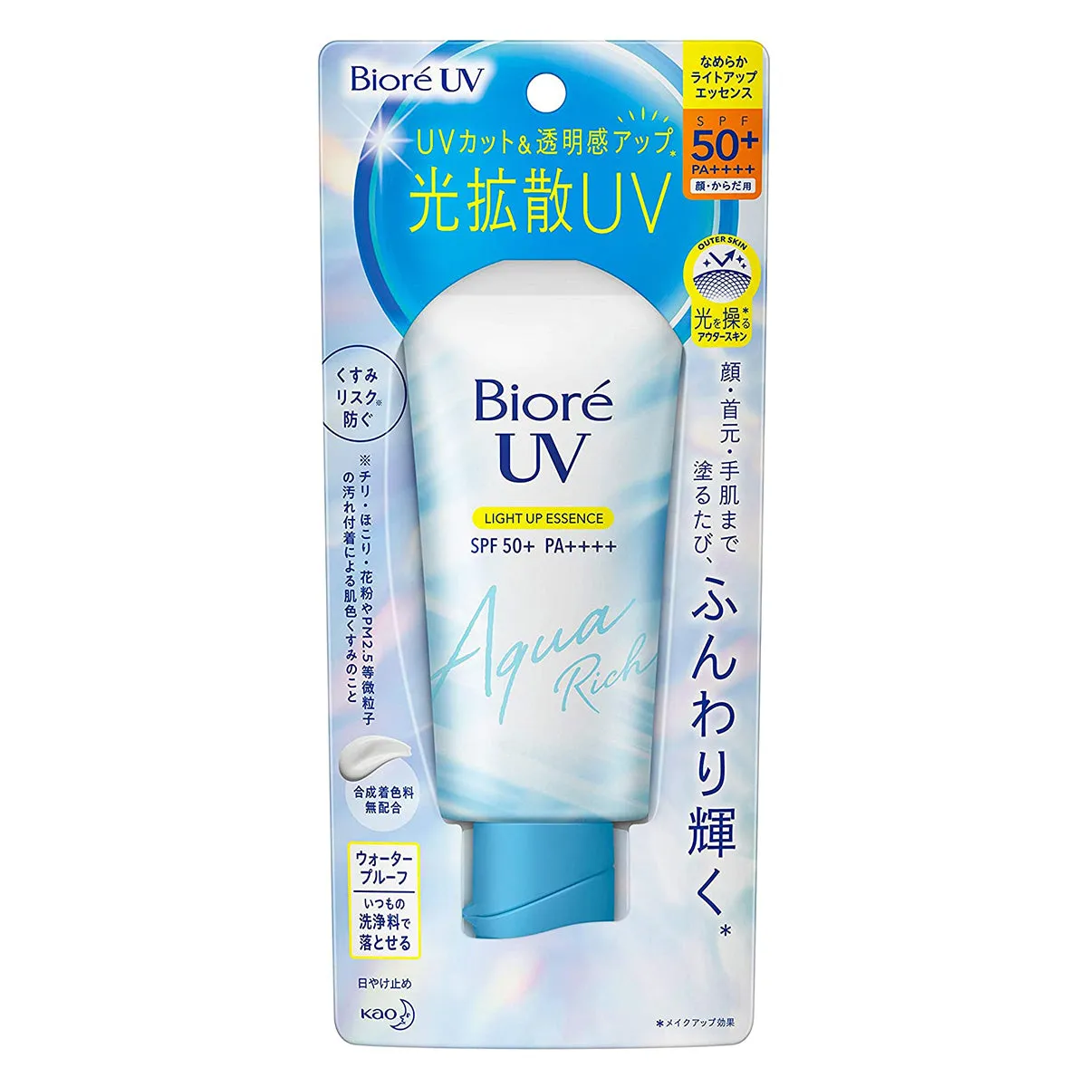KAO Bioré UV Aqua Rich Light Up Essence SPF50 
