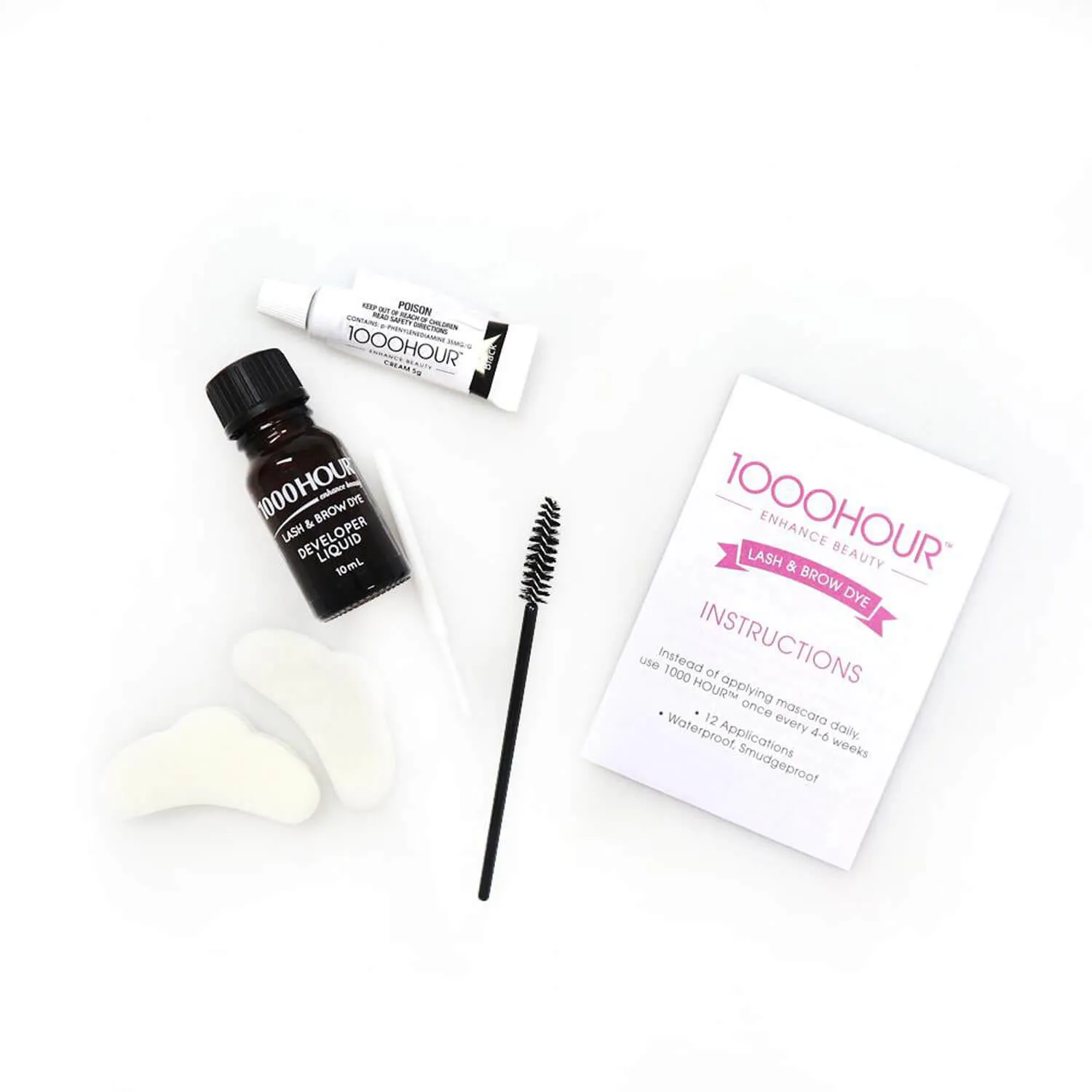 Lash & Brow Dye - Black 15ml - Black