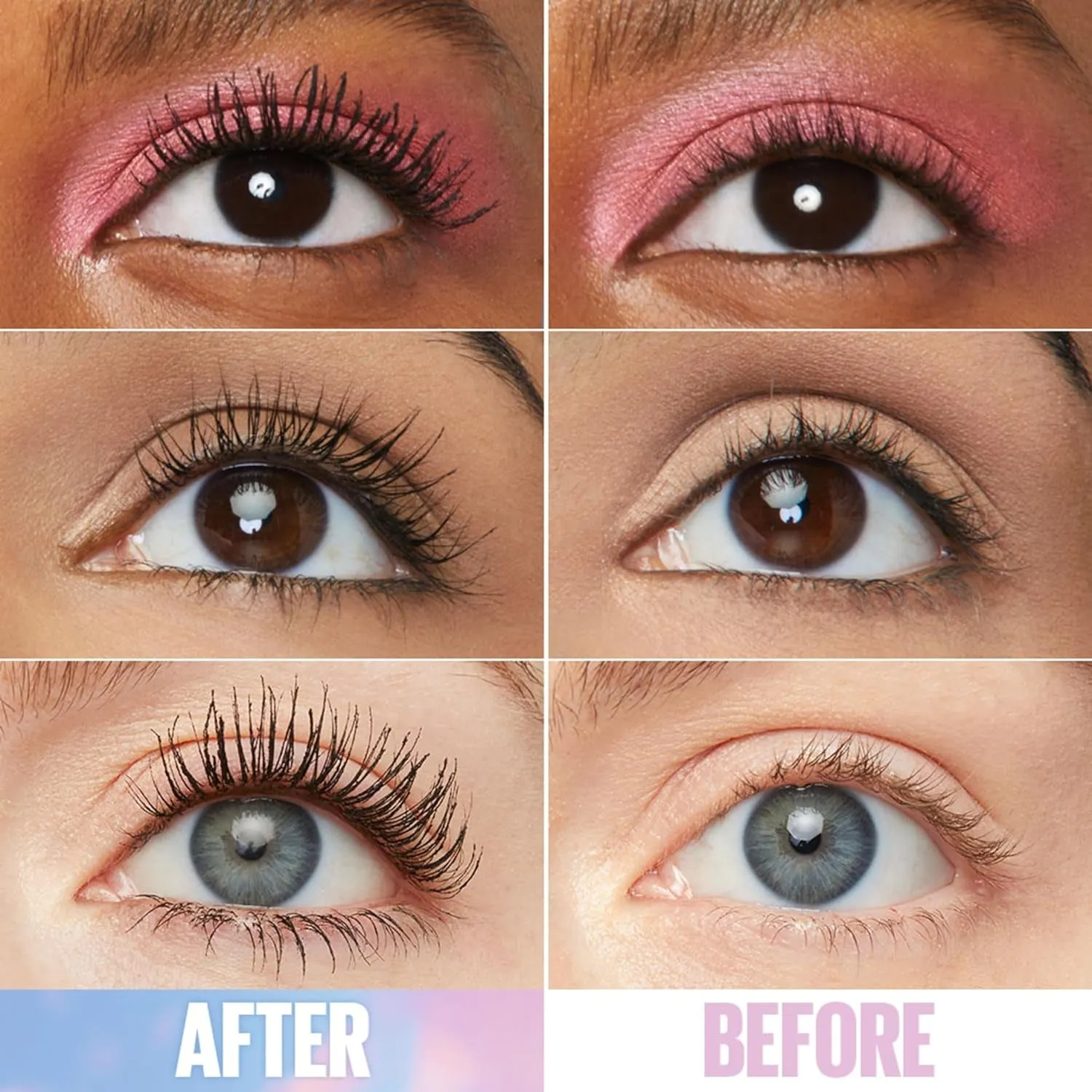 Lash Sensational Sky High Washable Mascara   Hyper Easy Liquid Eyeliner Makeup Bundle, Includes 1 Mascara in Blackest Black and 1 Eyeliner in Pitch Black