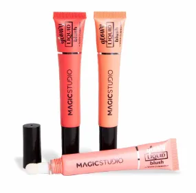 Magic Studio Liquid Blush With Applicator Assorted 1PC