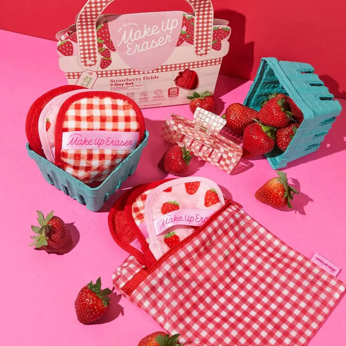 Makeup Eraser Strawberry Fields 7 Day Set