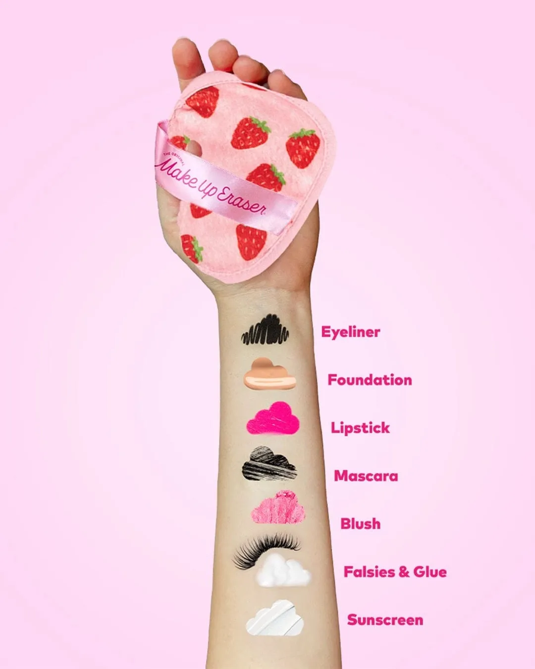 Makeup Eraser Strawberry Fields 7 Day Set