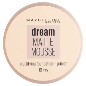 Maybelline Dream Matte Mousse Foundation 10 Ivory