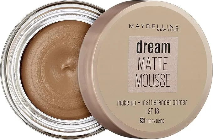 Maybelline Dream Matte Mousse Foundation 26 Honey Beige