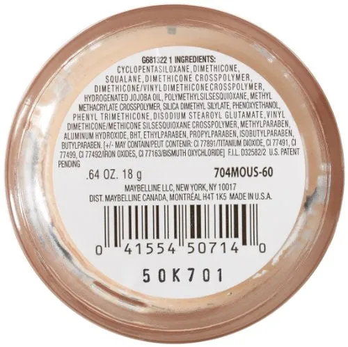Maybelline Dream Matte Mousse Foundation, Sandy Beige, 18gm