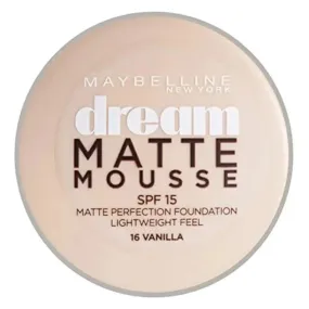 Maybelline Dream Matte Mousse Foundation With SPF - 16 Vanilla