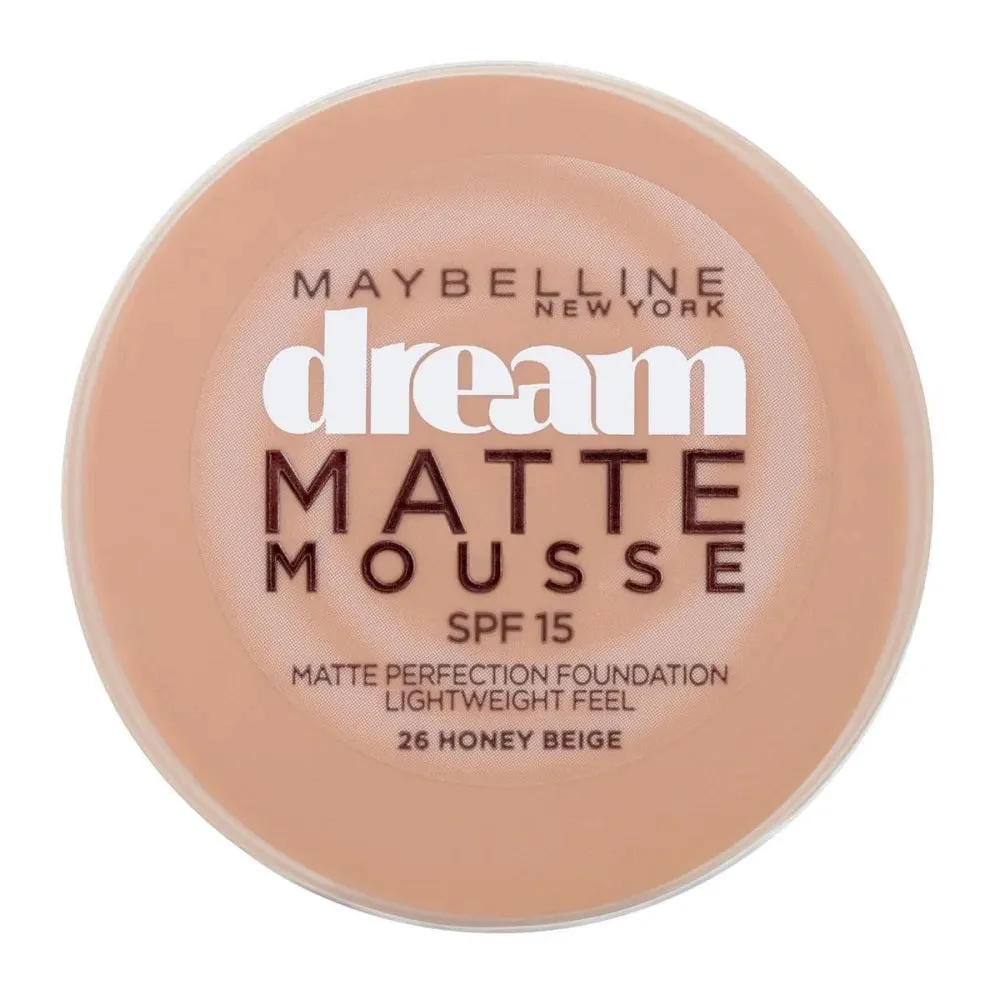 Maybelline Dream Matte Mousse Foundation with SPF - 26 Honey Beige