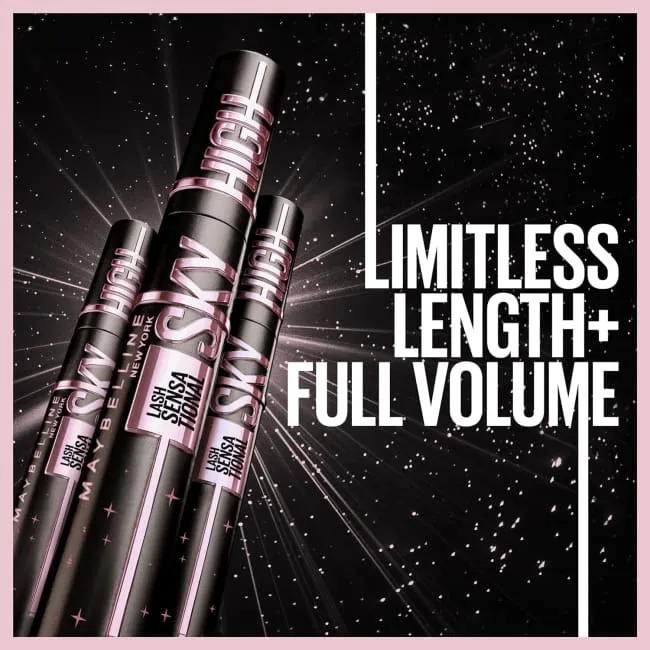 Maybelline Lash Sensational Sky High Washable Mascara - Cosmic Black