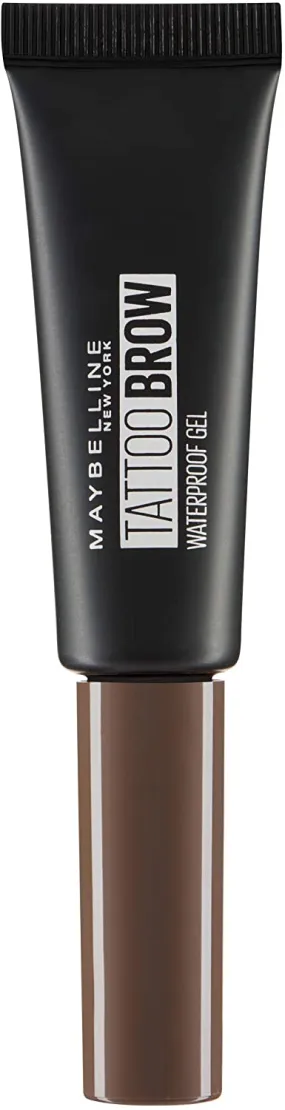 Maybelline Tattoo Brow Waterproof Eyebrow Gel 06 Deep Brown