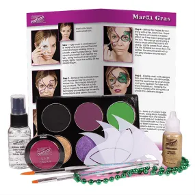 Mehron Mardi Gras Premium Character Makeup Kit