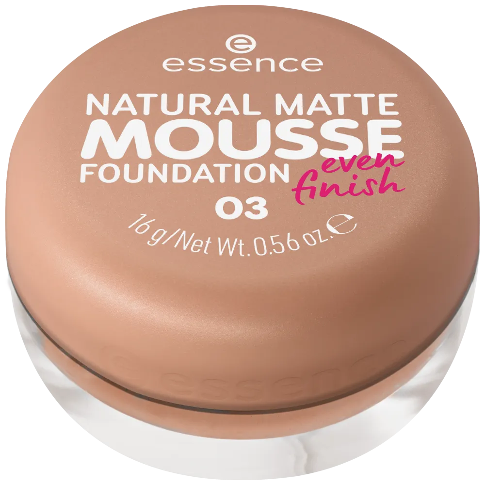 NATURAL MATTE MOUSSE FOUNDATION