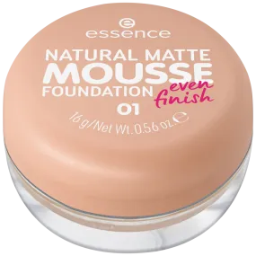 NATURAL MATTE MOUSSE FOUNDATION