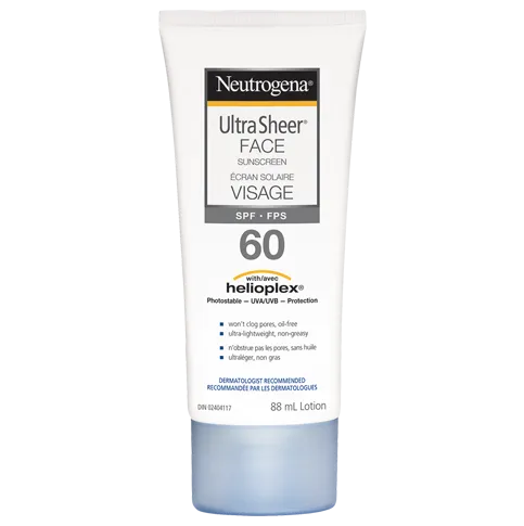 Neutrogena: Ultra Sheer Face Sunscreen SPF60