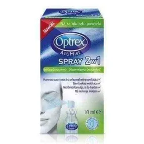 OPTREX ActiMist Spray 2in1 eyes tired and suffering discomfort 10ml