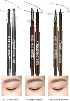 Peripera Speedy Skinny Brow Eyeliner Long Lasting Super Slim Smudge Proof