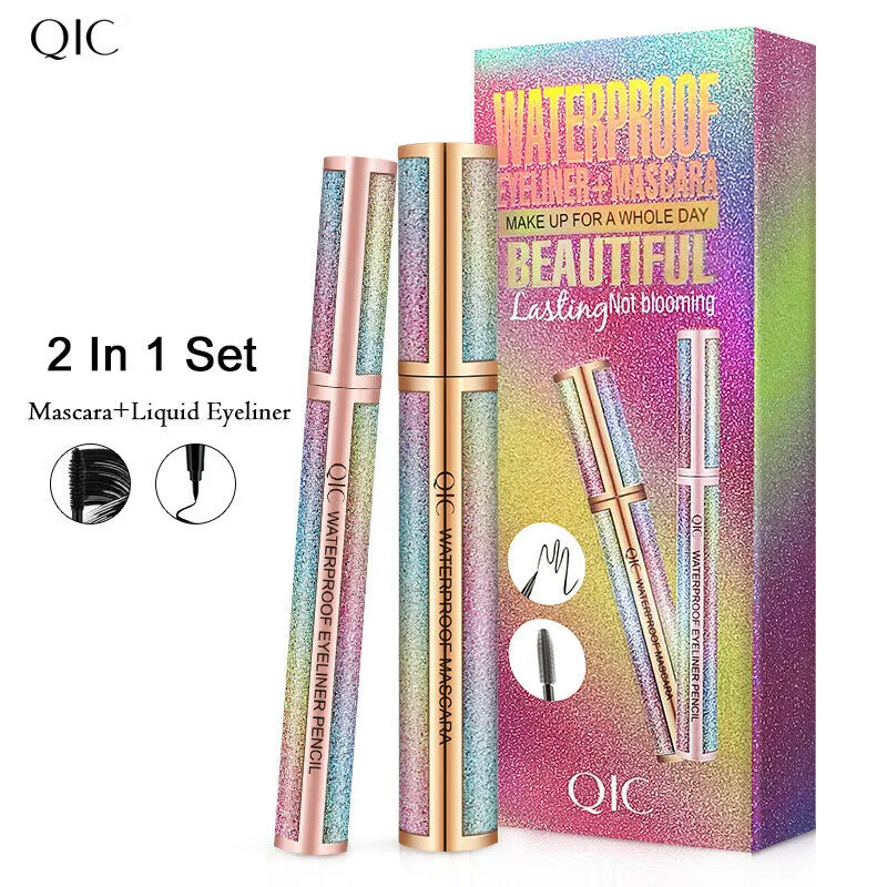 QIC Waterproof Mascara and Eyeliner Set