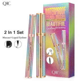 QIC Waterproof Mascara and Eyeliner Set