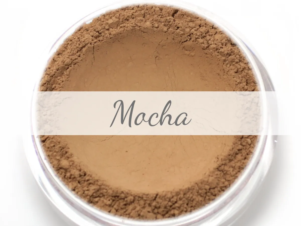 "Mocha" - Delicate Mineral Powder Foundation
