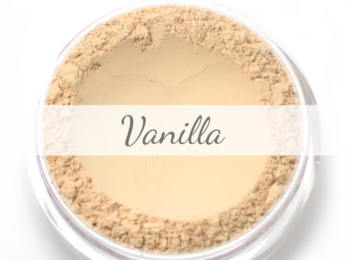 "Vanilla" - Delicate Mineral Powder Foundation
