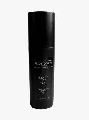 Ready. Set. Go! Setting Spray