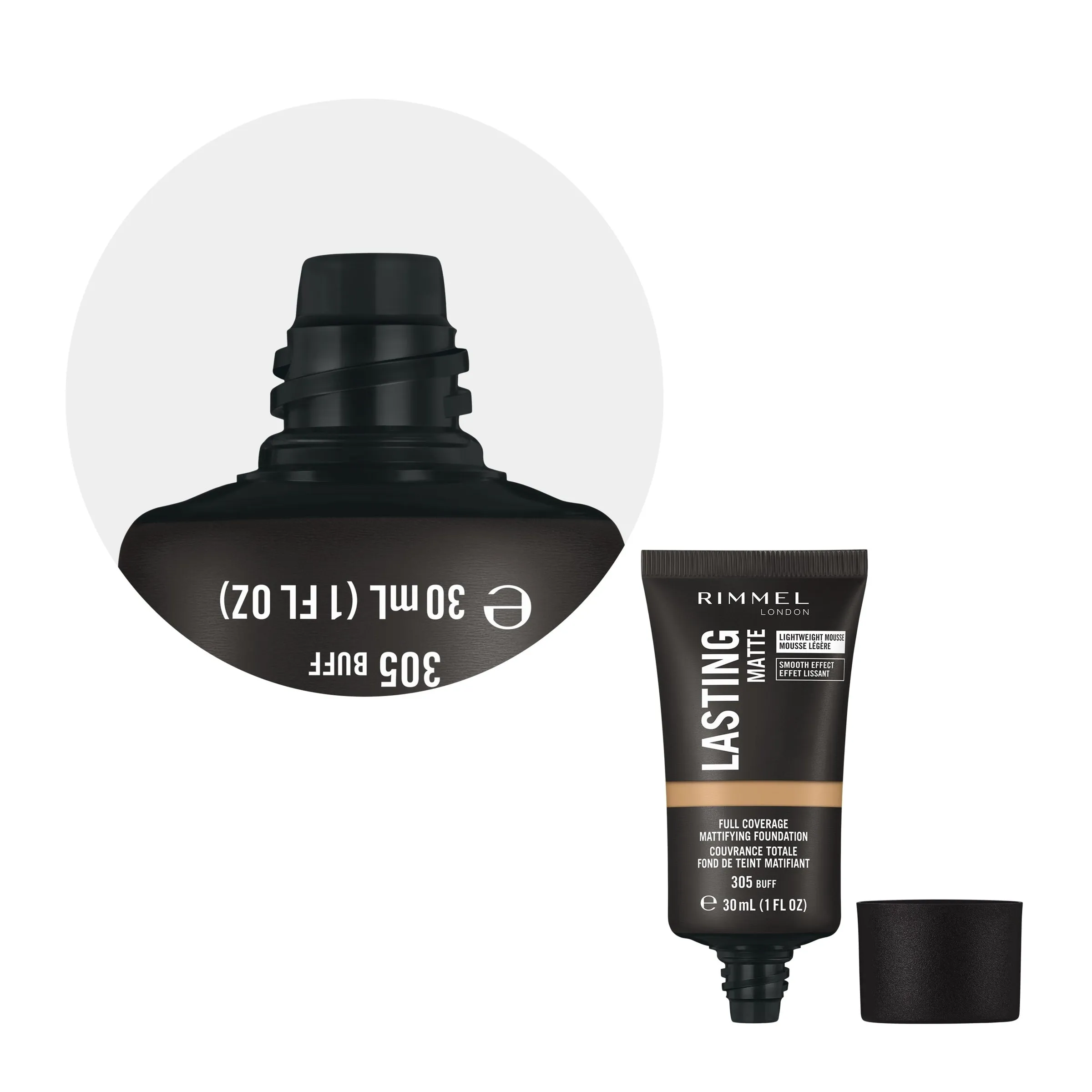 Rimmel London Lasting Matte Foundation #305 Buff