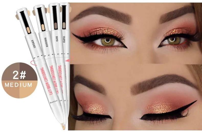 Rotating Ball-Point Portable Eyebrow Pen